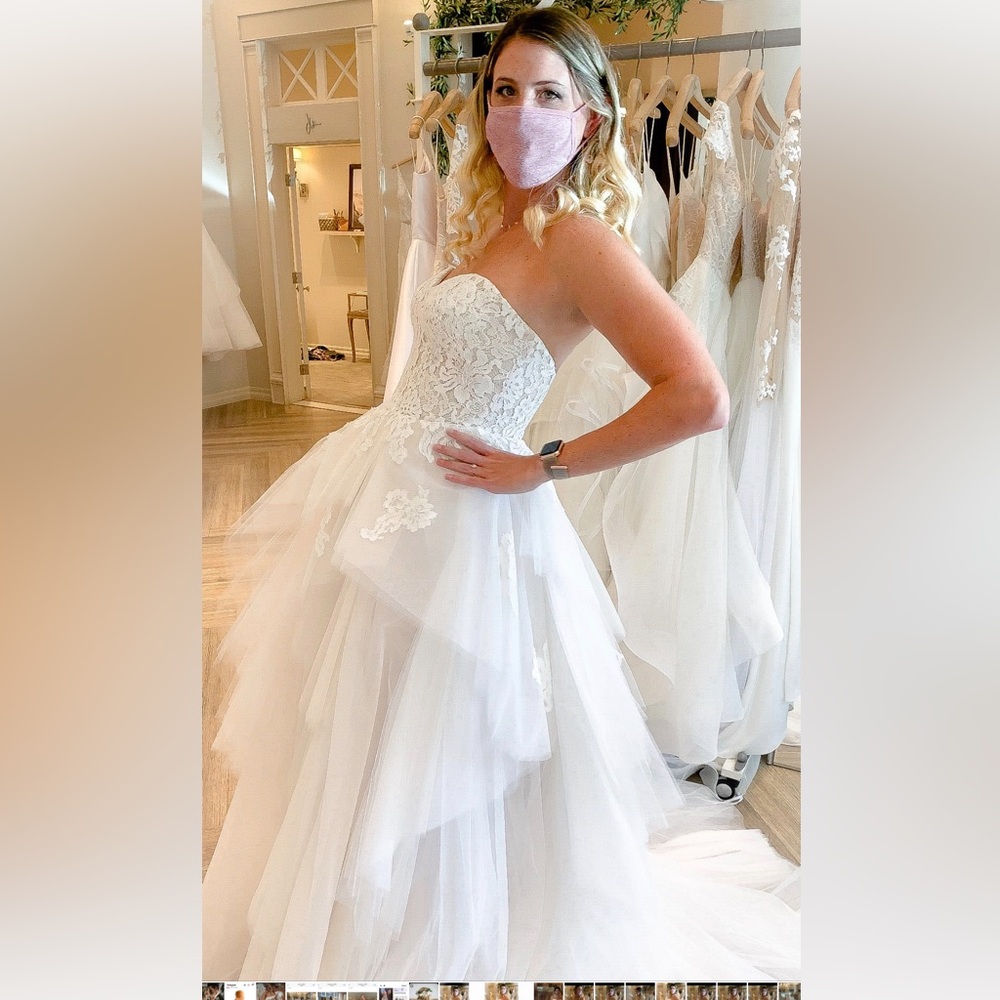 JLM couture designer Wedding Dress by Allison Web